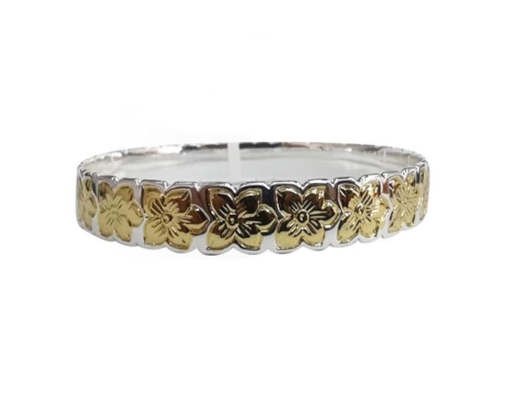 Copper filled hotsell gold bangle