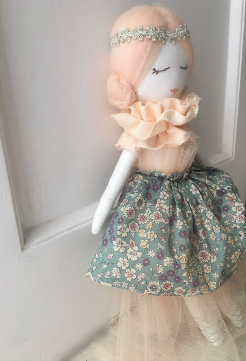 Emma handmade rag doll image 4