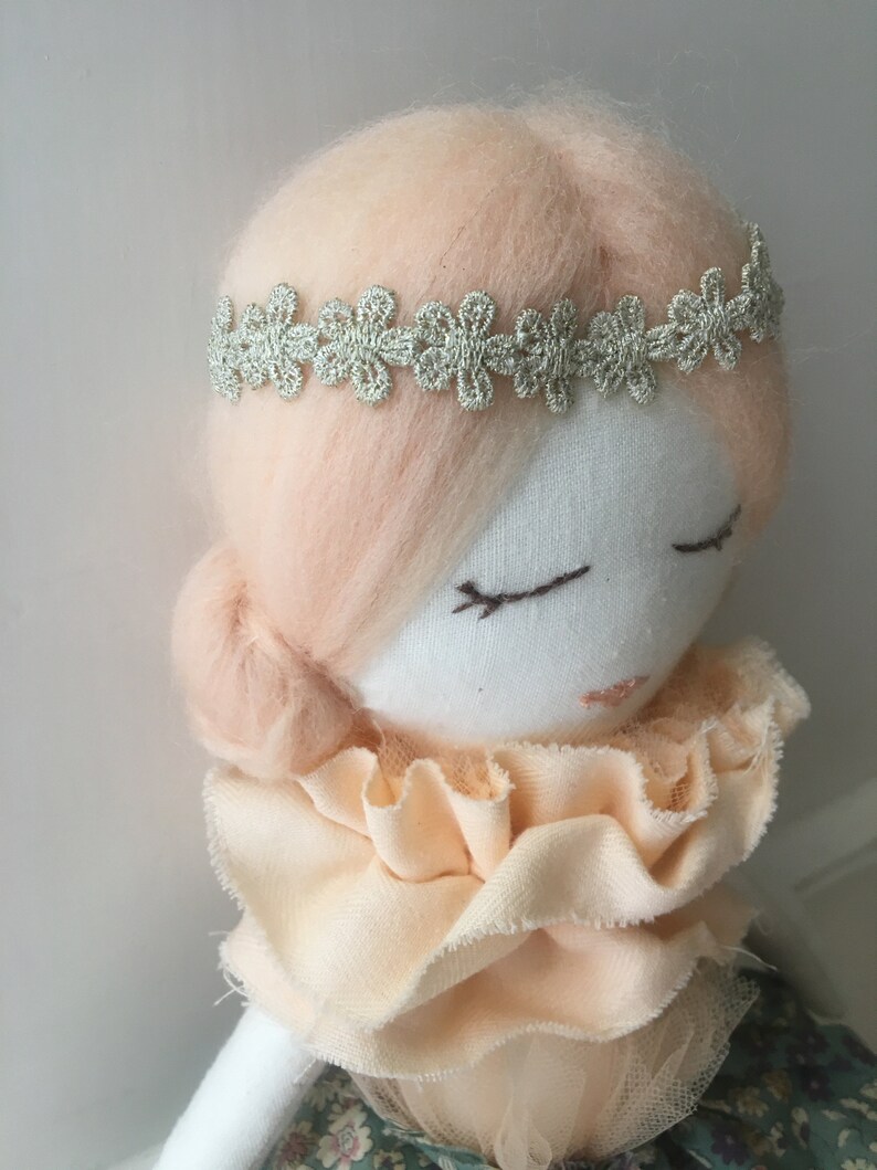 Emma handmade rag doll image 0