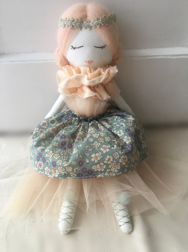 Emma handmade rag doll image 3