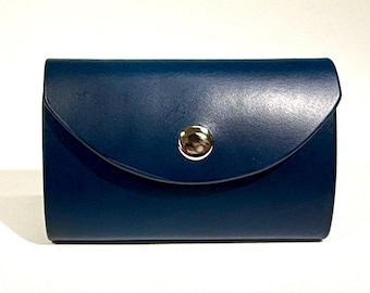 Estuche de cuero para llaves, llavero, monedero para llaves, llavero hecho a mano