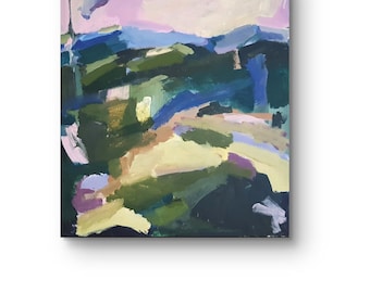 Monte, semi- abstract, Acryl auf Leinwand, 70 x 60 cm