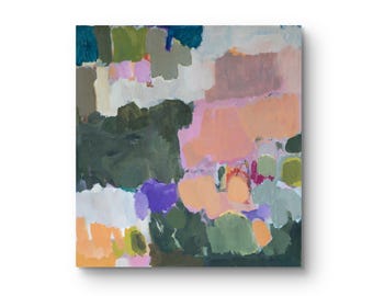 Landschaft, Acryl auf Leinwand, 80 x 75 cm