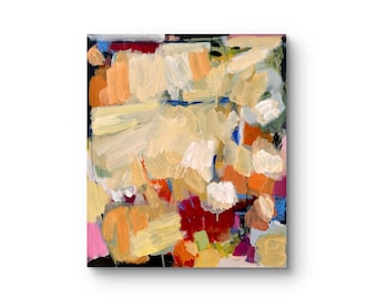 Sun, abstract, Acryl auf Leinwand, 70 x 60 cm