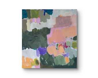 Landschaft, Acryl auf Leinwand, 80 x 75 cm