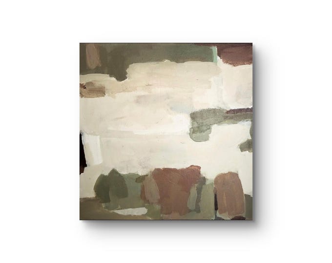 Neutral, abstrakt, Acryl auf Leinwand, 40 x 40 cm