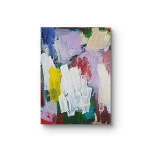 Fabric Wall Art, Textured Canvas Art, Abstract Canvas Original Fine Art, Vibrant Statement Piece, Bedroom Art