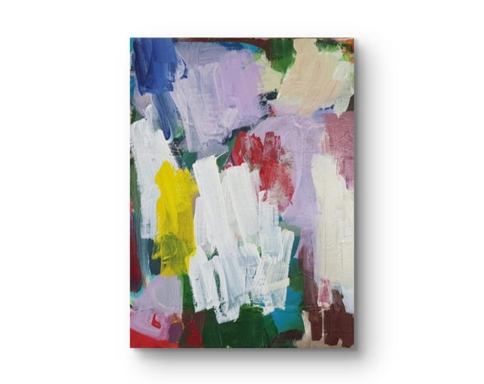 Fabric, abstrakt, Acryl auf Leinwand, 40 x 30 cm