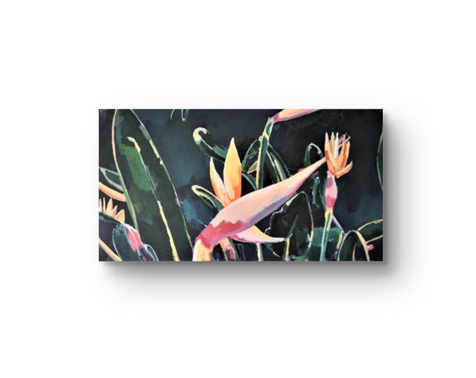 Tropic Paradis, Acryl auf Leinwand, 2018, 80 x 150 cm