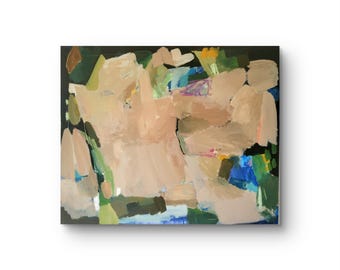 Natura, abstrakt, Acryl auf Leinwand, 100 x 120 cm