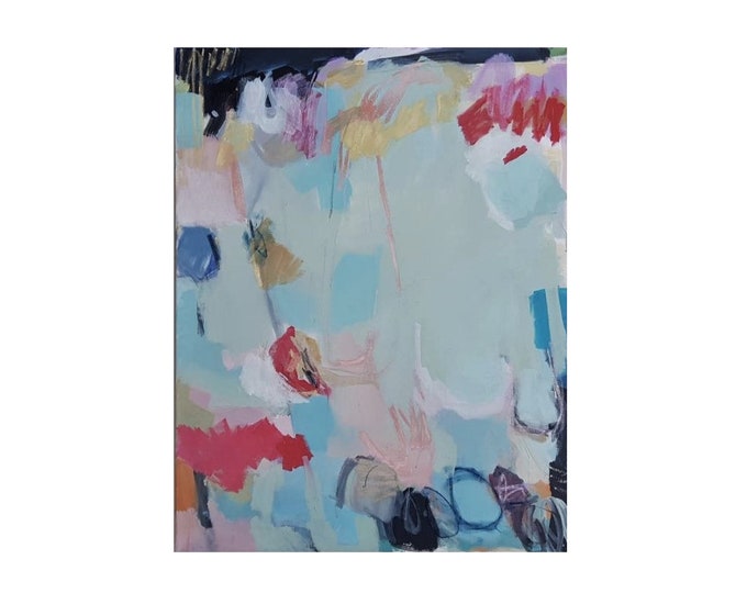Mischtechnik auf Leinwand, 2017, 90 x 70 cm