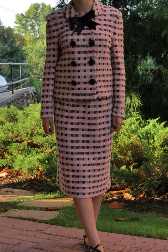 Vintage Castleberry Knit Suit