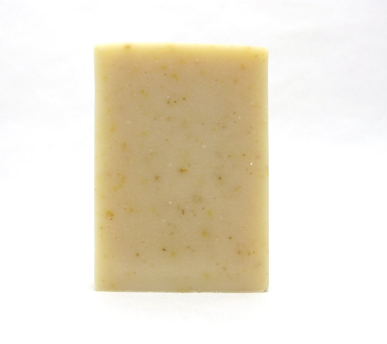 Herbal Soother Soap Bar, Unscented bar, all natural soap for sensitive skin image 3