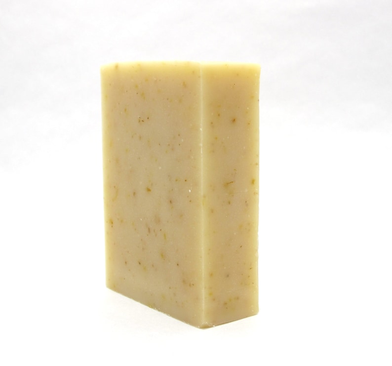 Herbal Soother Soap Bar, Unscented bar, all natural soap for sensitive skin image 5