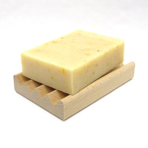 Herbal Soother Soap Bar, Unscented bar, all natural soap for sensitive skin image 2