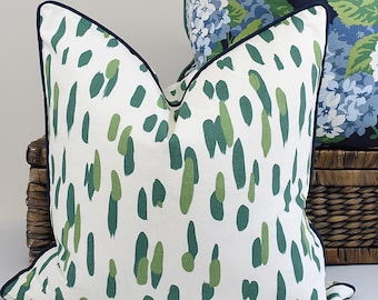 etsy green pillows