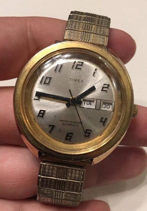 timex automatic self winding watch