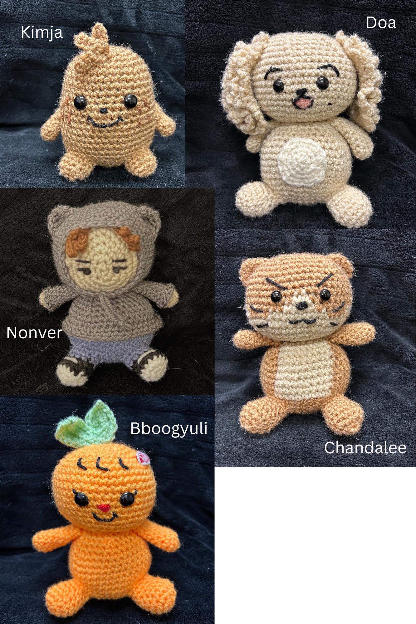 Crochet Seventeen Miniteen Plushie (medium) - Etsy