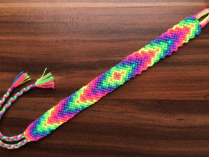 Friendship Bracelet. Handwoven Braided Handmade Knotted Etsy