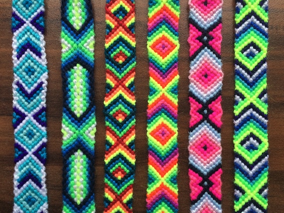 Ex/'s and Oh/'s Woven Friendship Bracelets