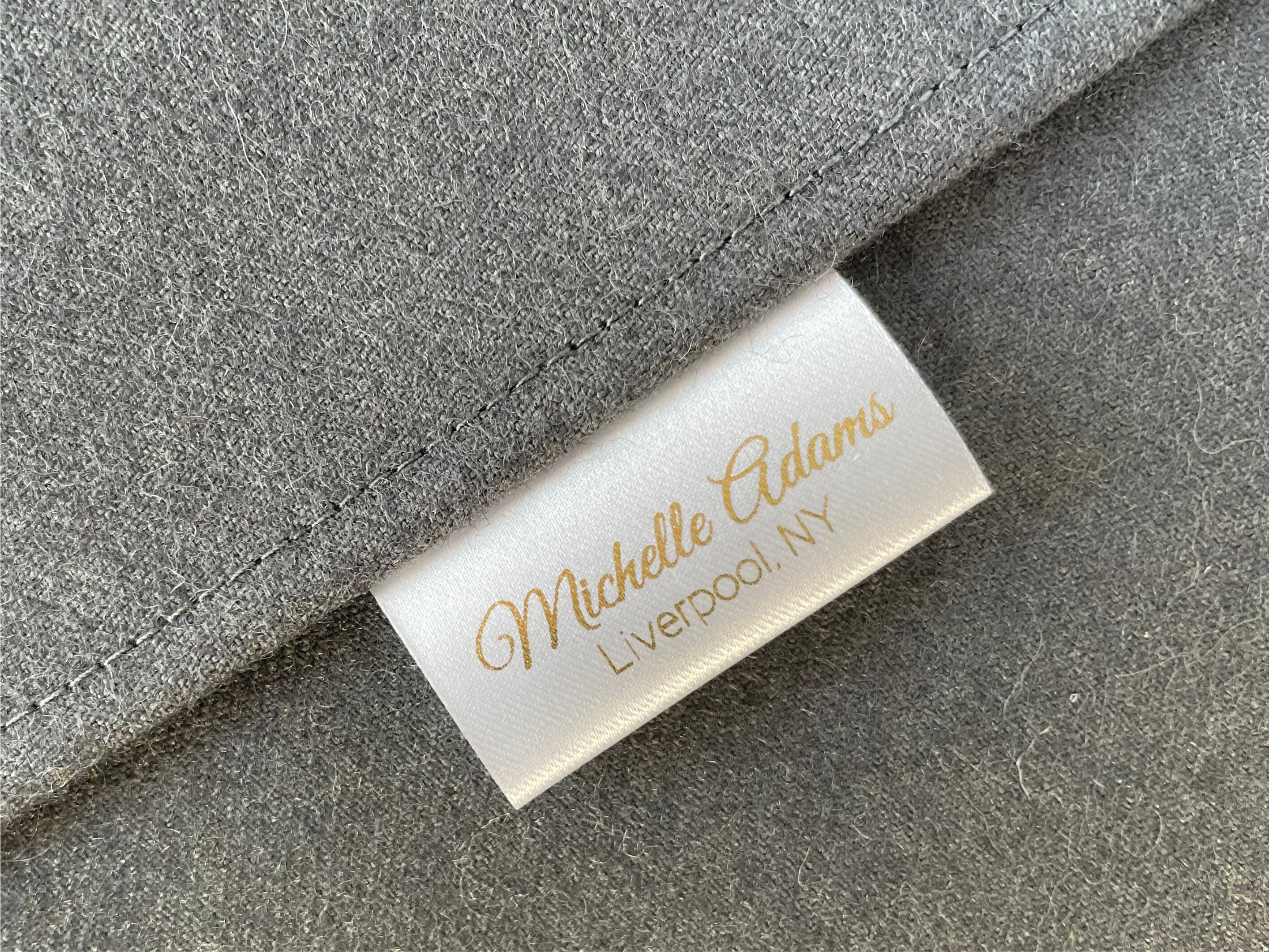 200 Custom Fabric Labels Sew in Clothing Labels Garment Care Etsy