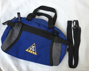 Multi Blue 2 Way Print Fashion Crossbody Waist Belly Bag Festival Fanny Pack 90s Vintage