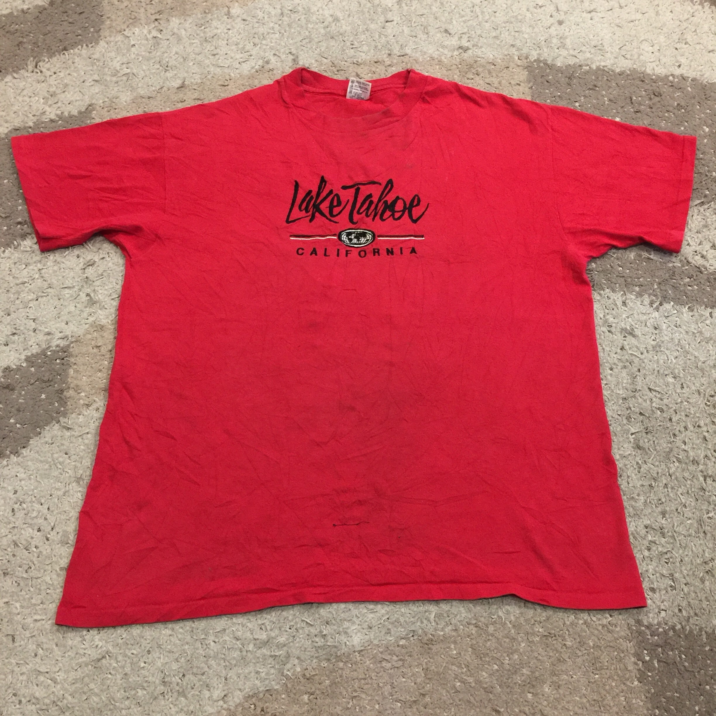 Vintage 1990's Lake Tahoe California T-Shirt | Etsy