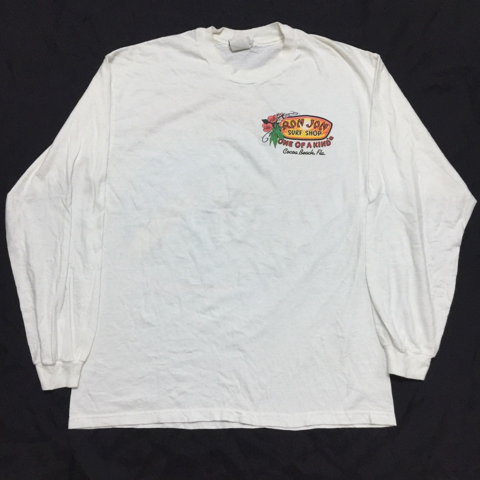 Vintage 90s Ron Jon Surf Shop Long Sleeve T-Shirt | Etsy