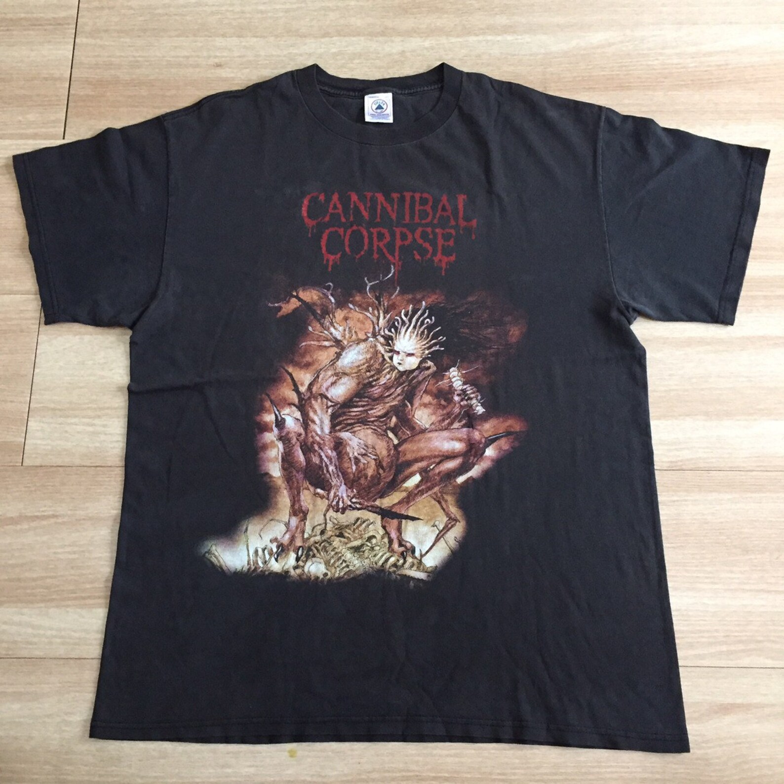 cannibal corpse old logo t shirt