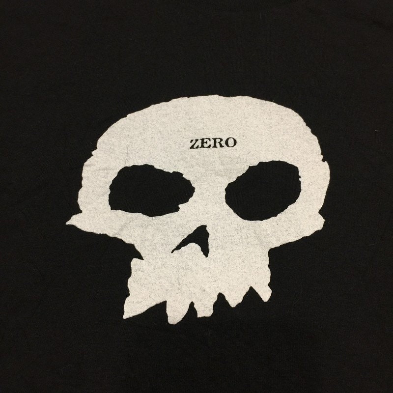 Vintage 90s Zero Skateboard TShirt Etsy