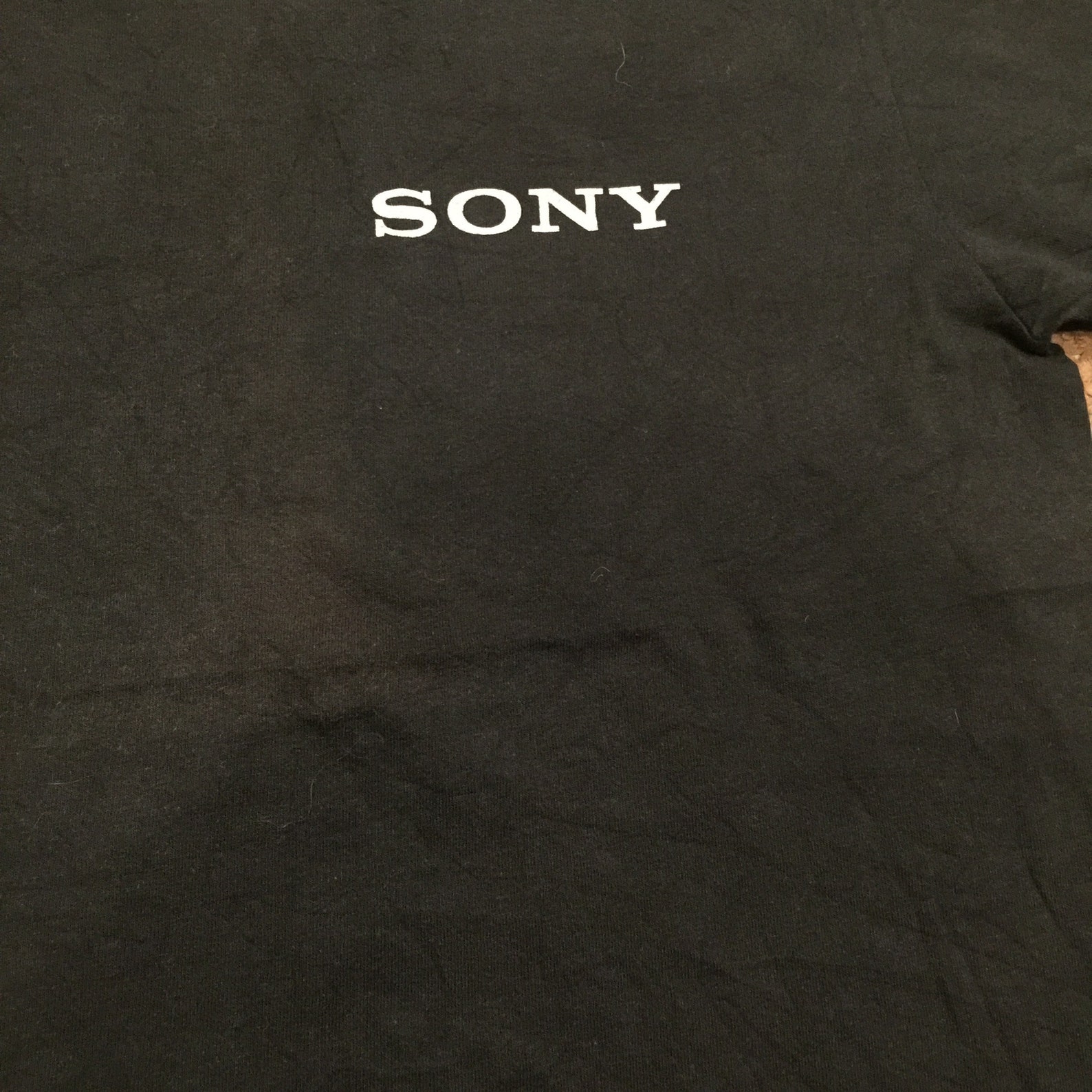 Vintage 90s Sony Logo TShirt Etsy