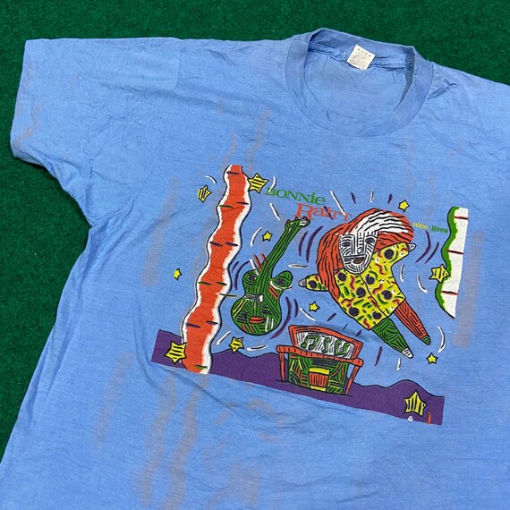 Vintage 1980’s Bonnie Raitt T-Shirt rare