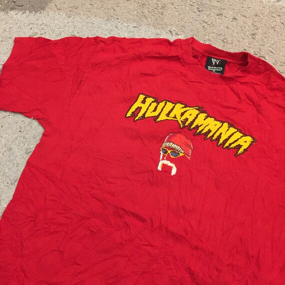 Rare Hulkamania (WWF) T-Shirt