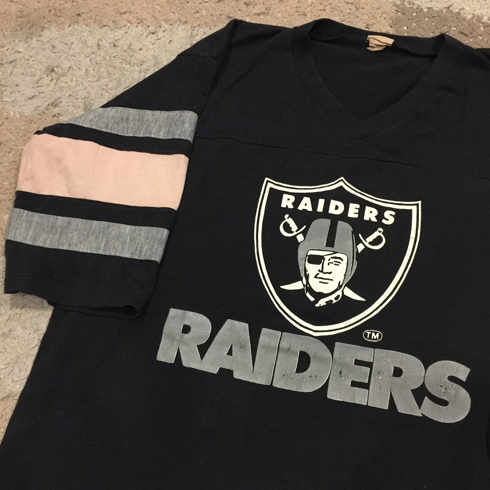 Vintage 90's Los Angeles Raiders TShirt Etsy