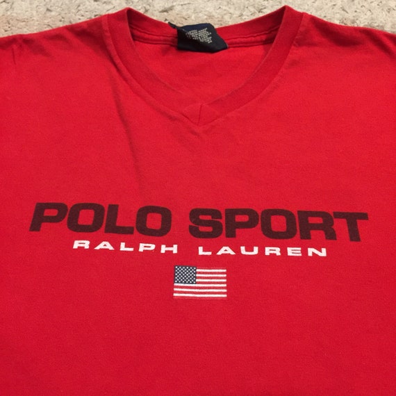 polo sport t shirt vintage