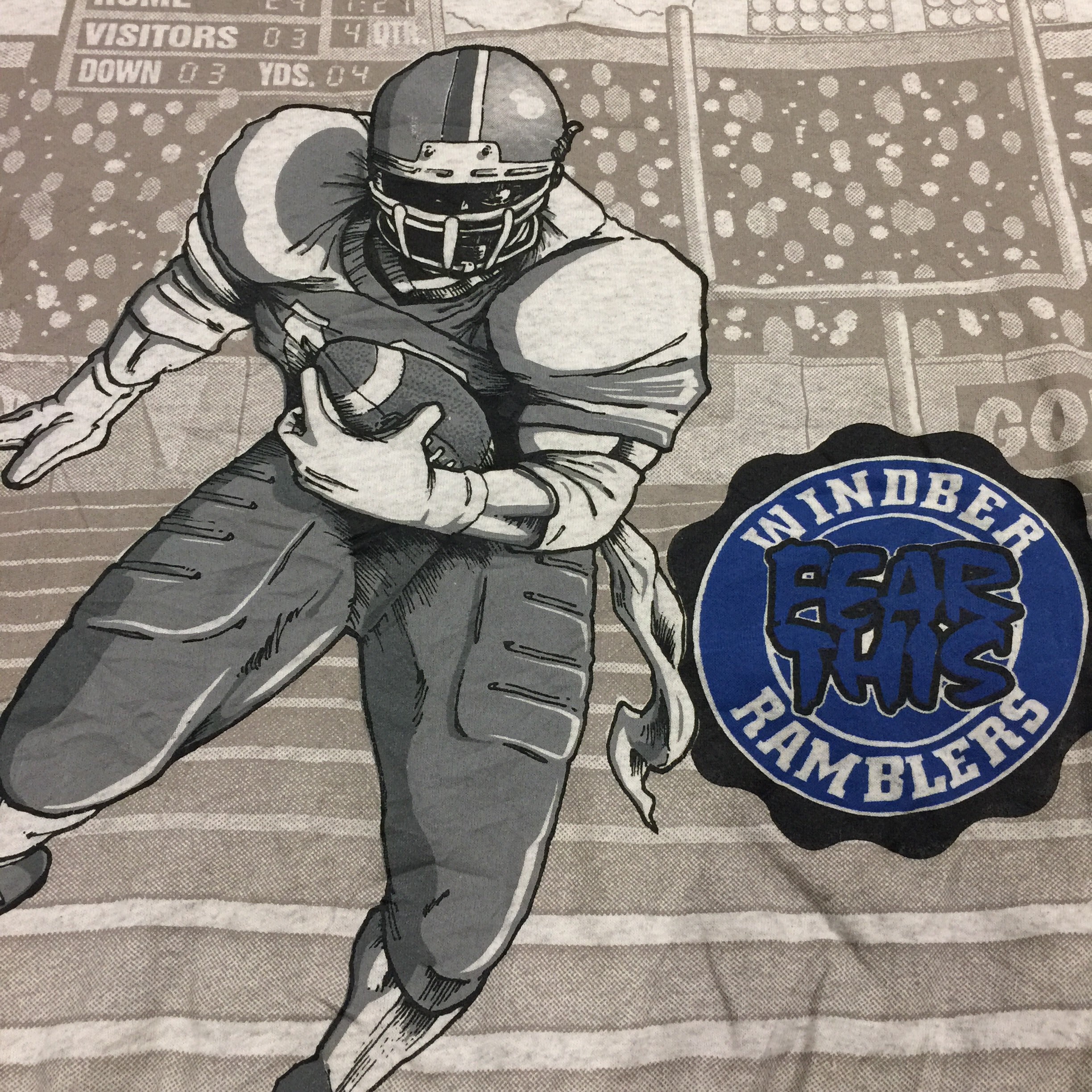 Vintage 90s Windber Ramblers Sweater Etsy