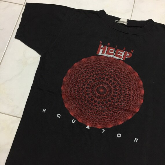 Vintage 1980’s Uriah Heep Equator T-Shirt (Rare)