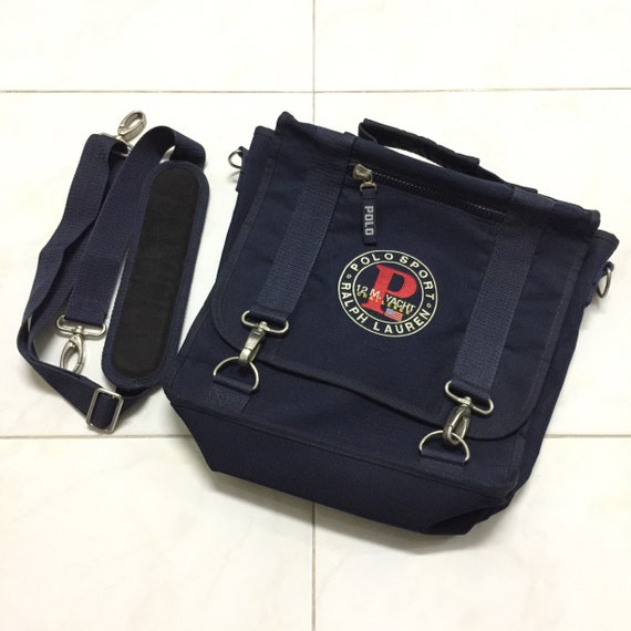 Vintage 90s Polo Sport 12M.YACHT 3WAY bag rucksack