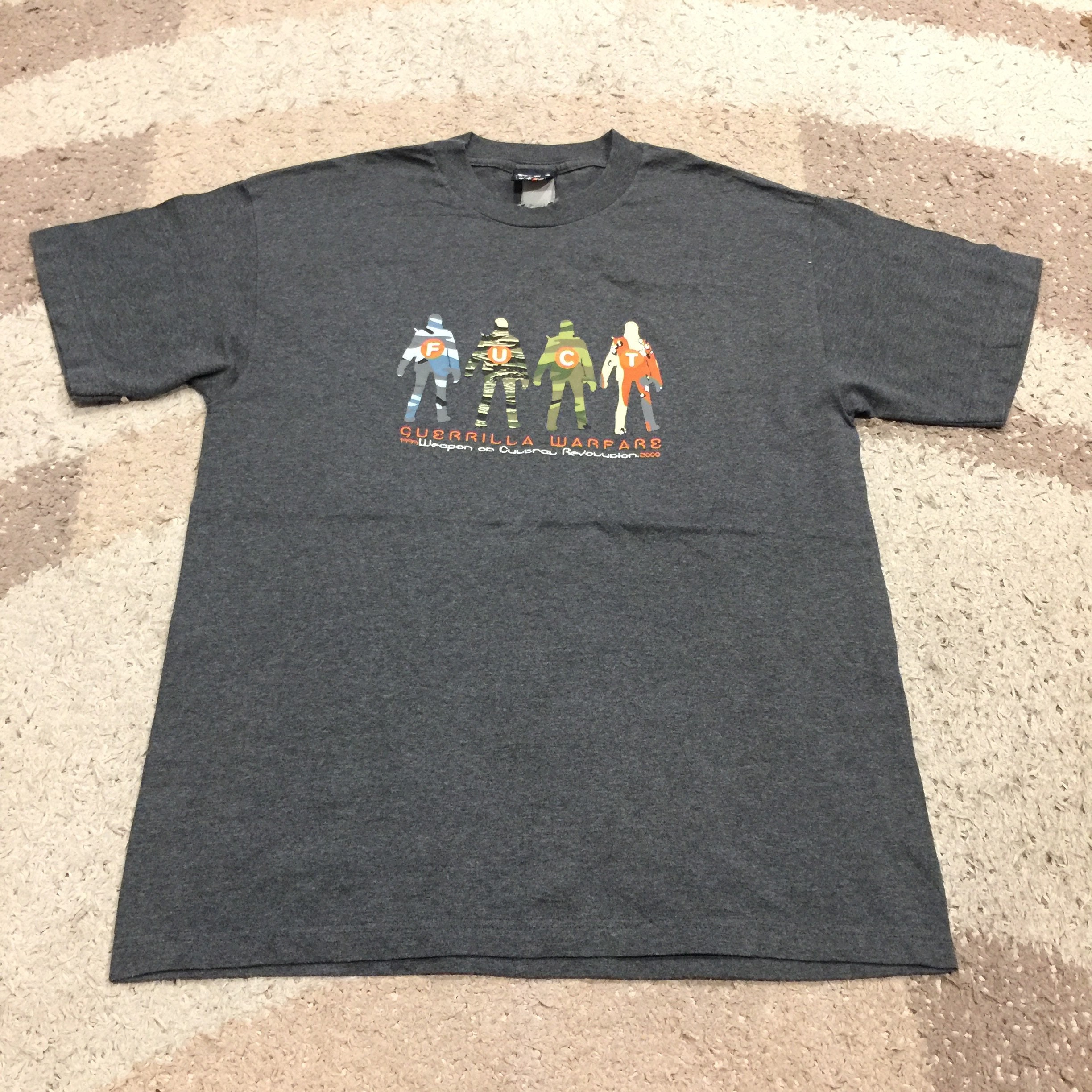 Vintage 90s Fuct Skateboard TShirt Etsy