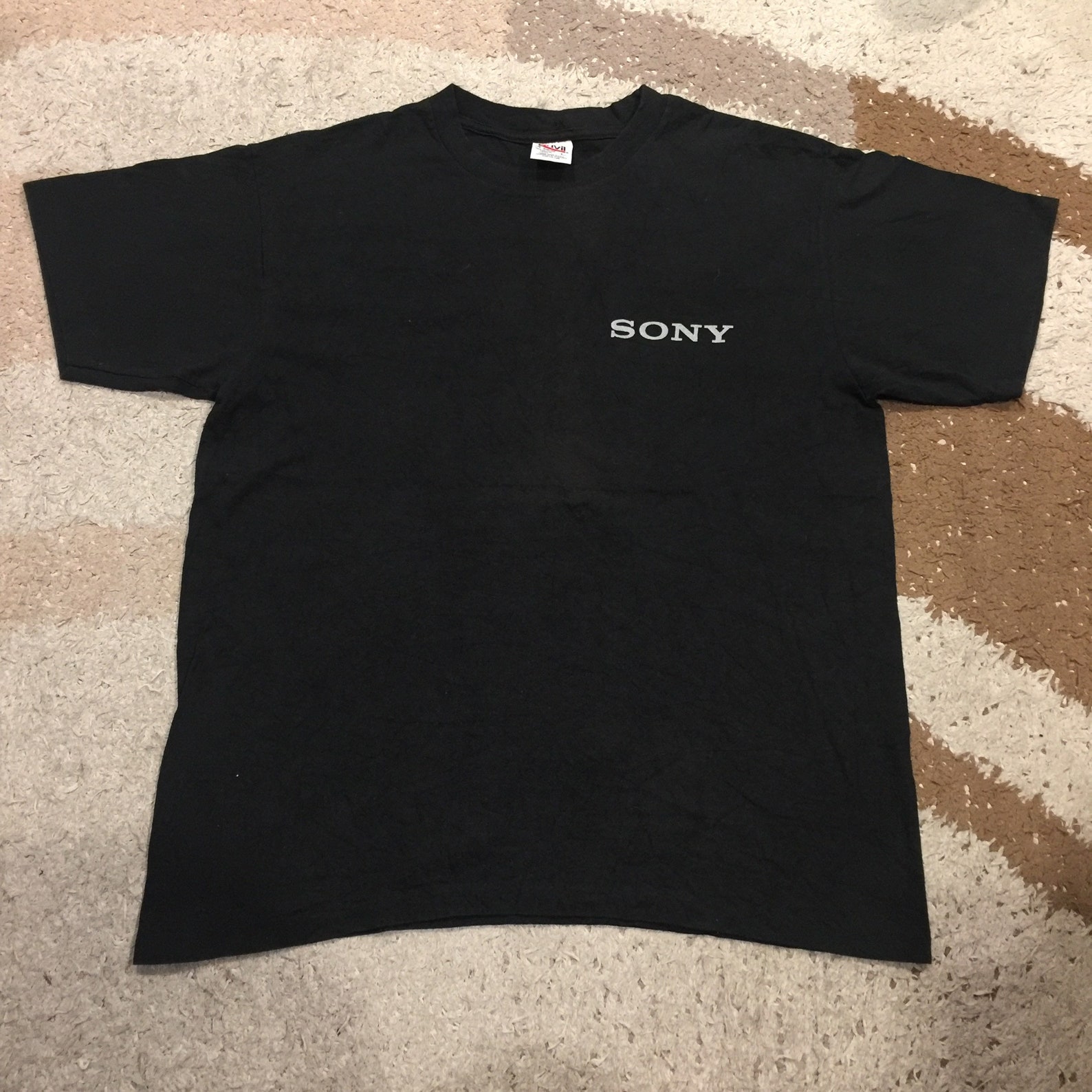 Vintage 90s Sony Logo TShirt Etsy