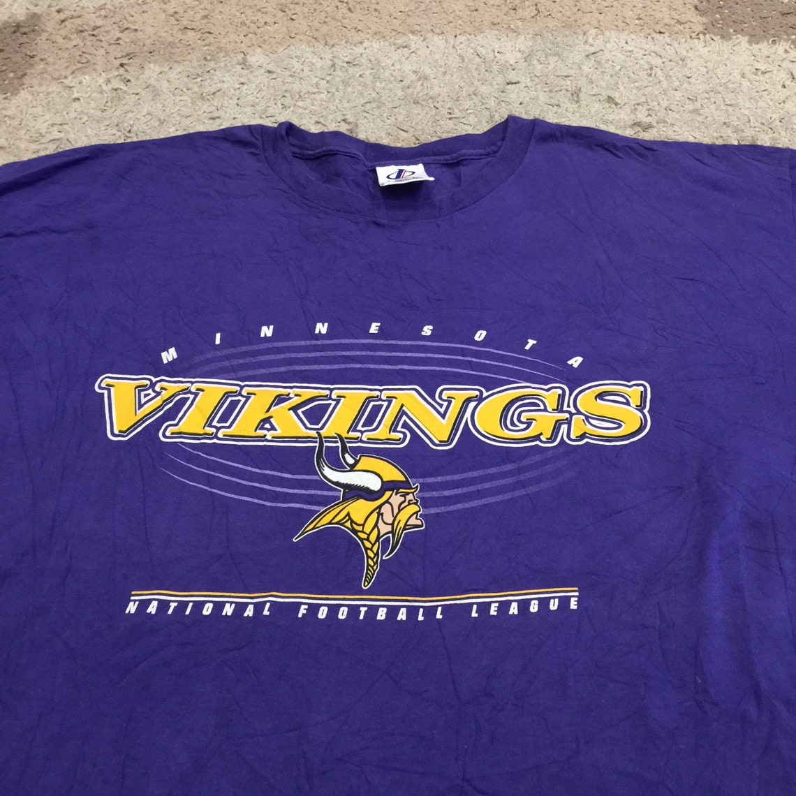 Vintage 90s Minnesota Vikings T-Shirt | Etsy