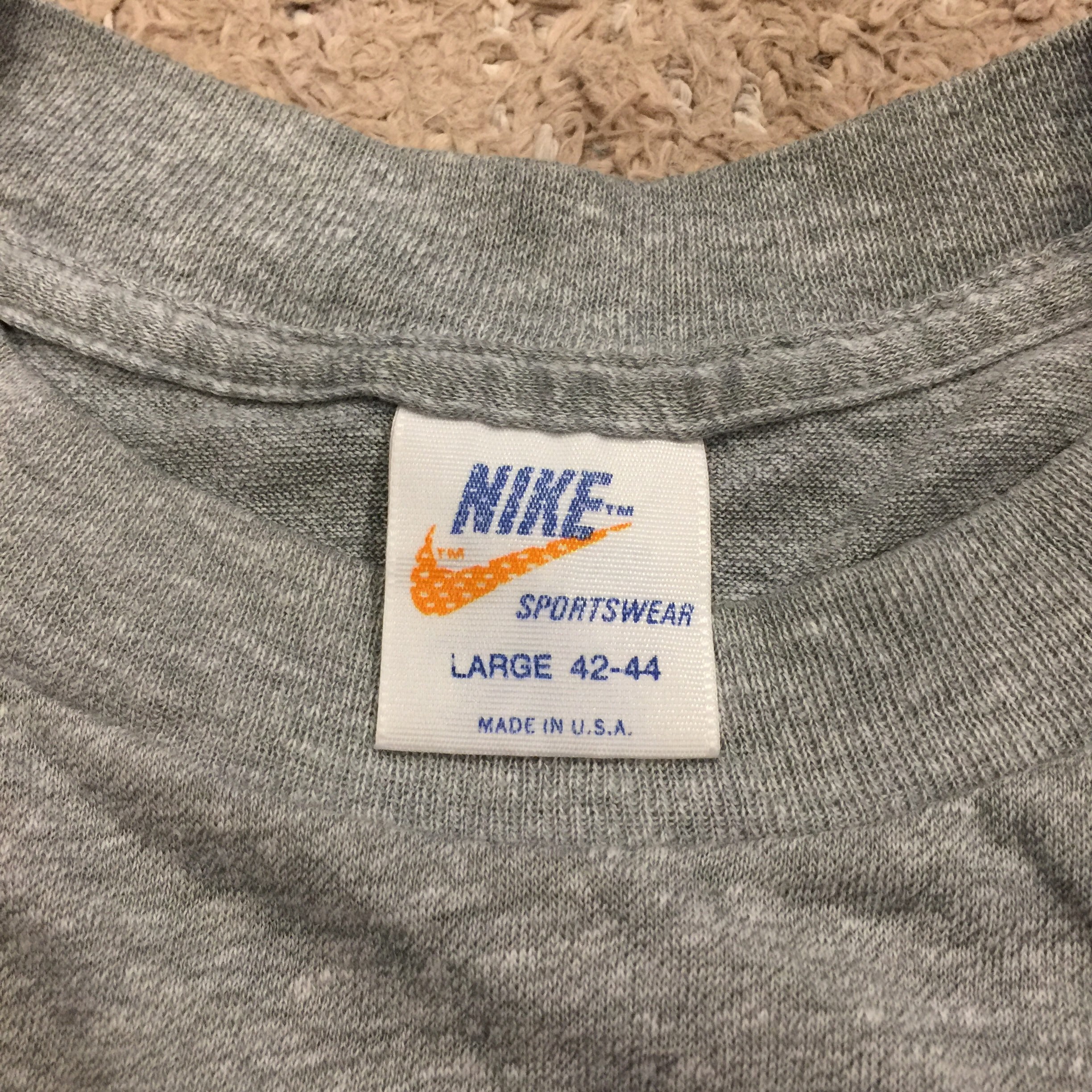 Rare Vintage 80s Nike Sportwear T-Shirt | Etsy