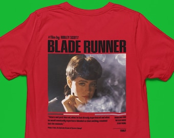 Blade Runner shirt, Ridley Scott, cyberpunk tee, cyberpunk clothing, cult movie, cinema fan, movie tshirt