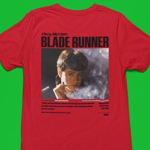 Blade Runner shirt, Ridley Scott, cyberpunk tee, cyberpunk clothing, cult movie, cinema fan, movie tshirt