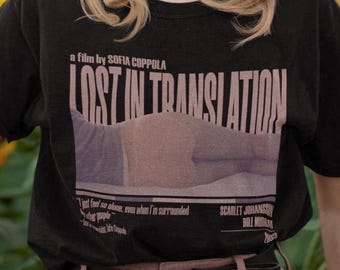 映画 ロスト・イン・トランスレーション ビル・マーレイ着 Tシャツ Lost In Translation Tshirt-Official Promotional Item XL