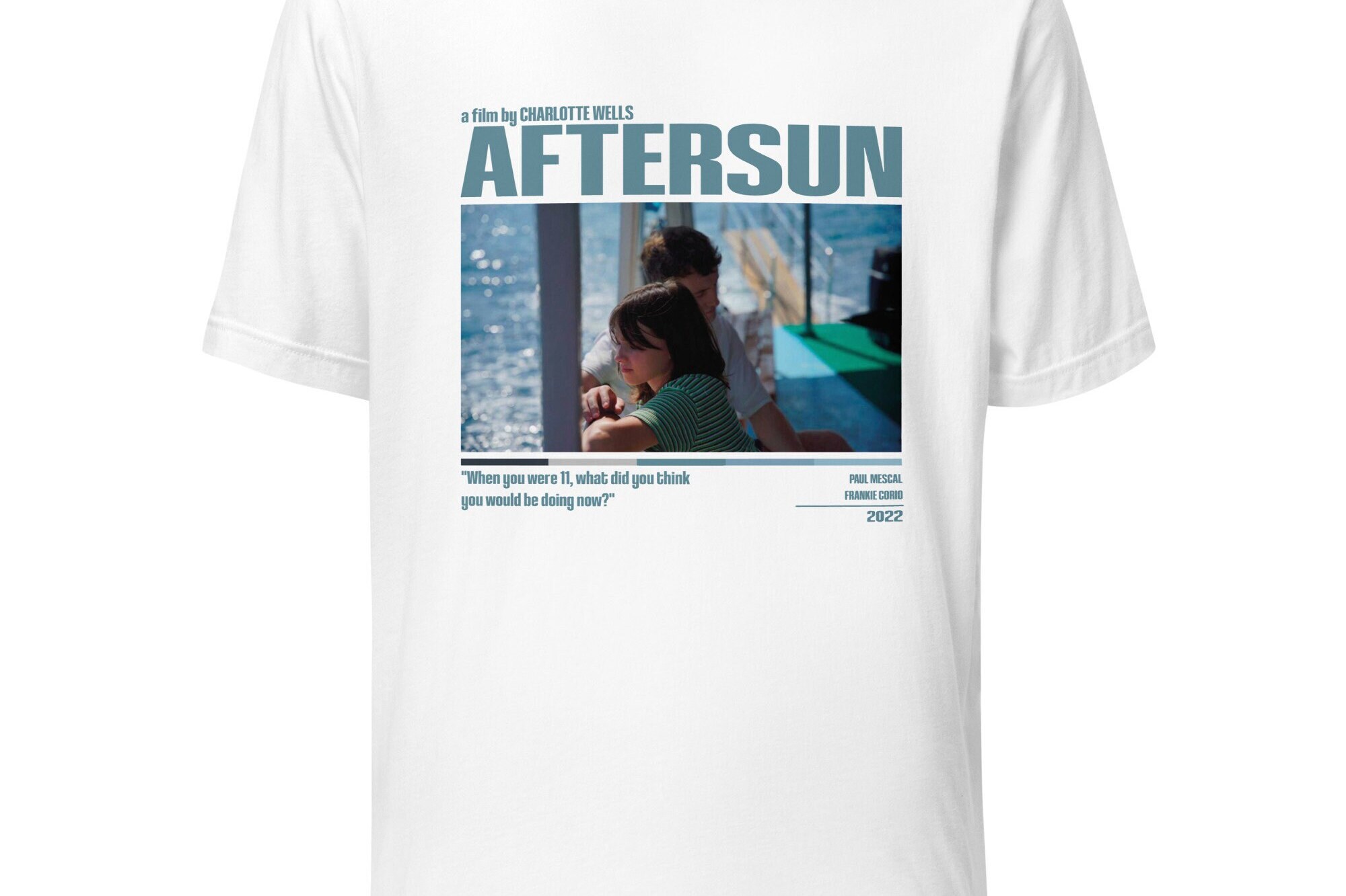 A24 アフターサン After Sun Tシャツ L-Size アフターサン T シャツ、ポール メスカル、美的 T シャツ、映画 T