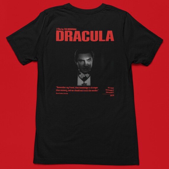 Dracula shirt, Bram Stoker, bram stokers dracula, Bela Lugosi, Halloween tee, evil, horror movie, classic movie