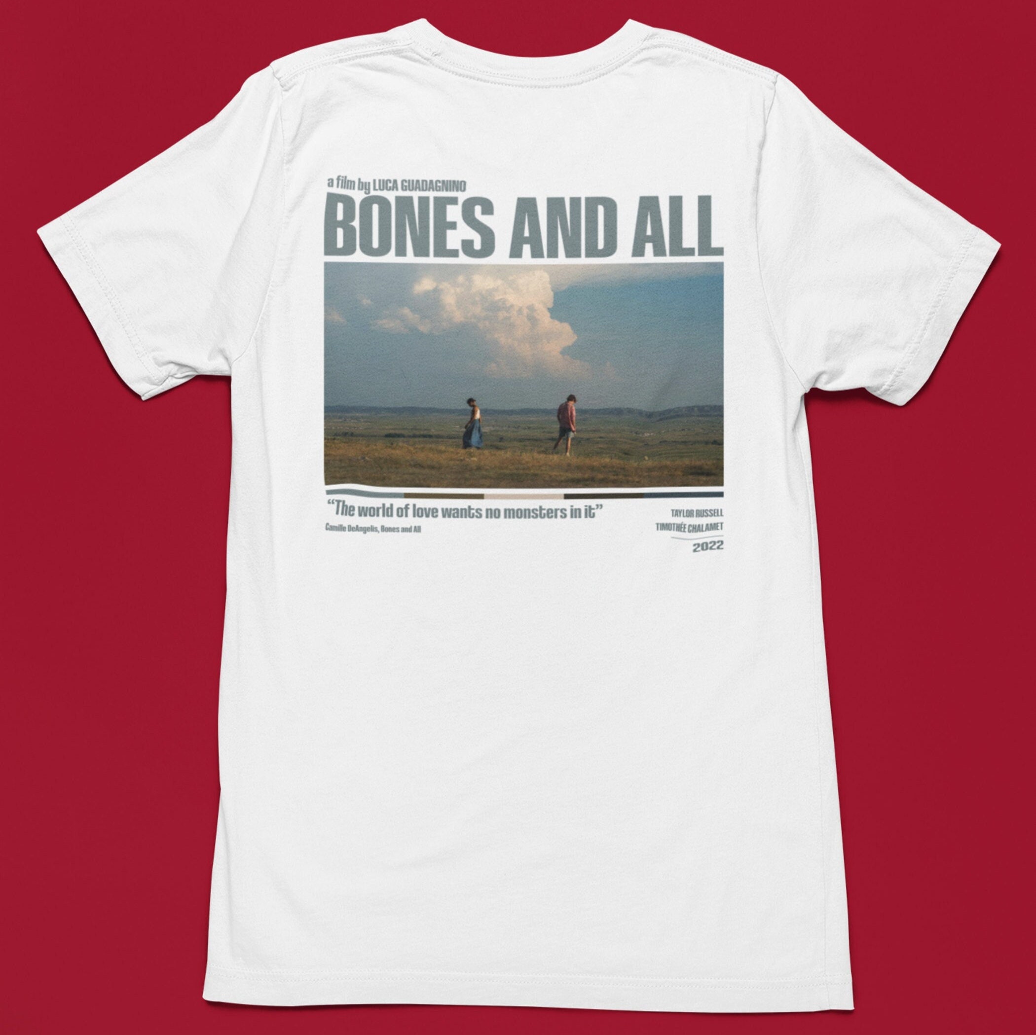 Bones and All Tshirt, High Quality, Timothee Chalamet, Indie Shirt