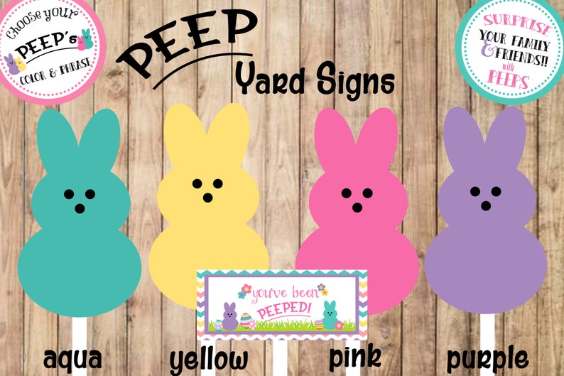 Peeps Galore Glitter Peeps Surprise Your Family And Friends Etsy