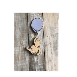 Vintage Pooh Bear inspired cake topper!